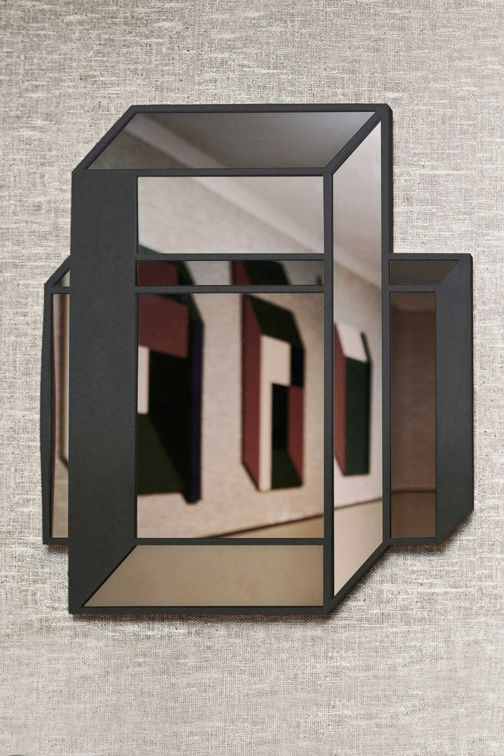 Oglinzi montate pe perete în axonometrie Mirror Object by Dechem
