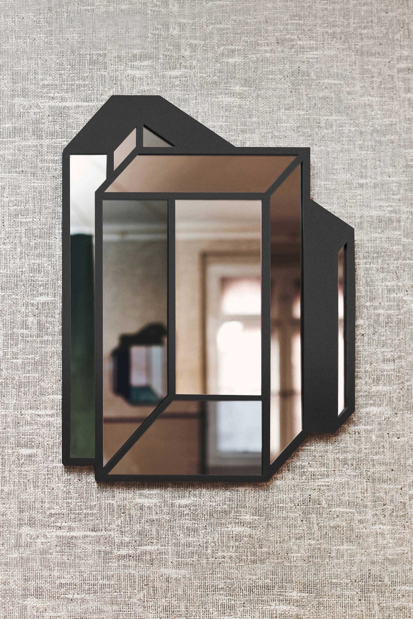 Oglinzi montate pe perete în axonometrie Mirror Object by Dechem