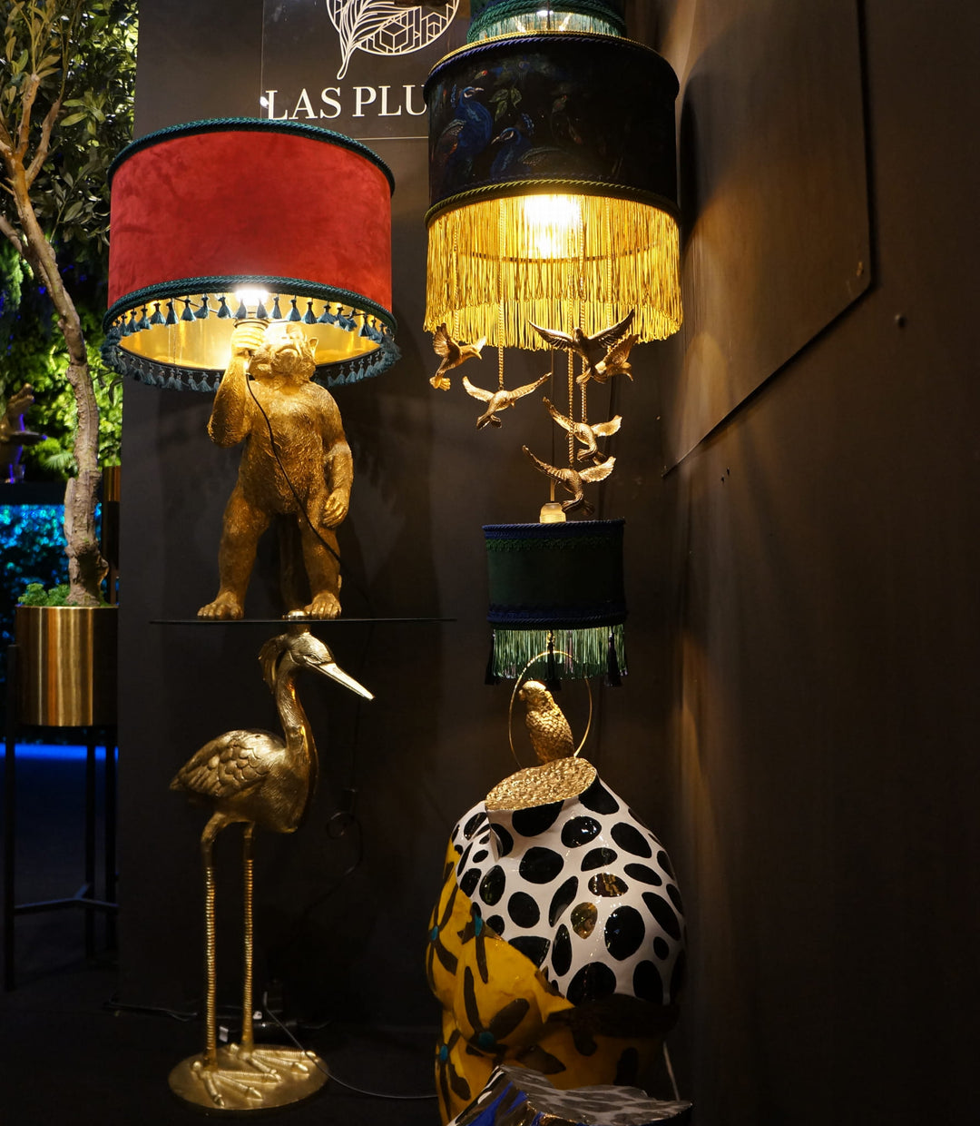 Decoratiune pentru lustrele Las Plumas Figurina M N°8