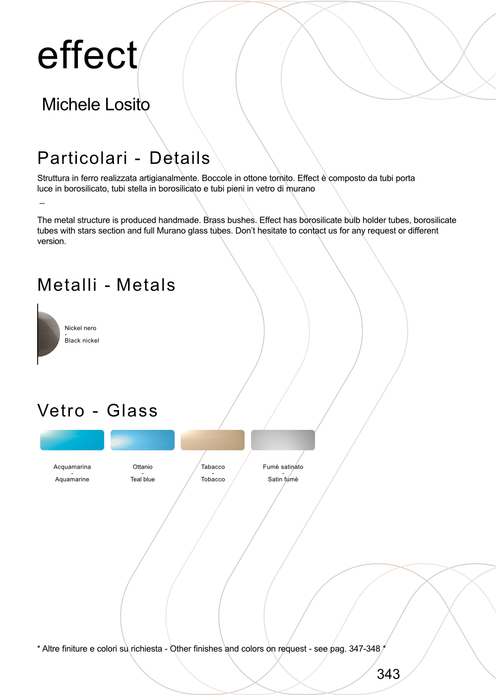 Lampa de perete Effect A2 by Twenty Brand Design