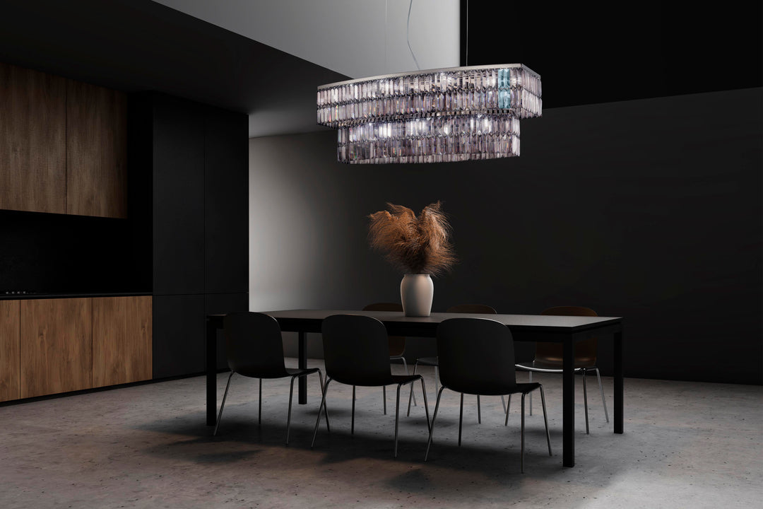 Candelabru Dandy Ellipse by Euroluce