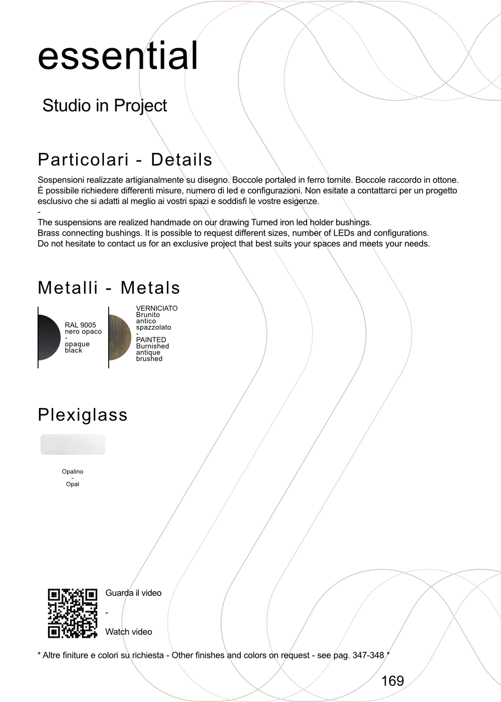 Lampa suspendata Essential Linear by Twenty Brand Design