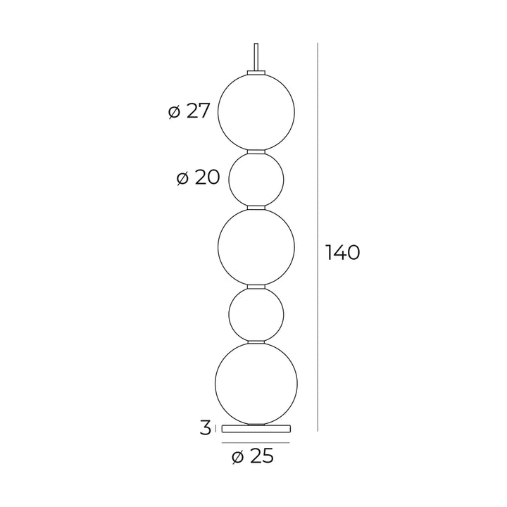 Lampadar Tama Maxlight F0058