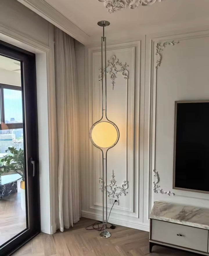 Lampadar tija crom suspendat bauhaus Adromeda Design