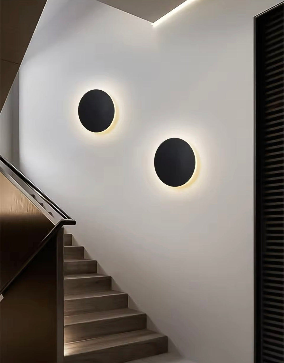 Aplica de perete rotunda moderna Touch Led