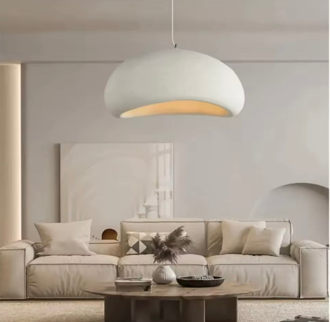 Lustra alba design organic Wabi Sabi 50cm
