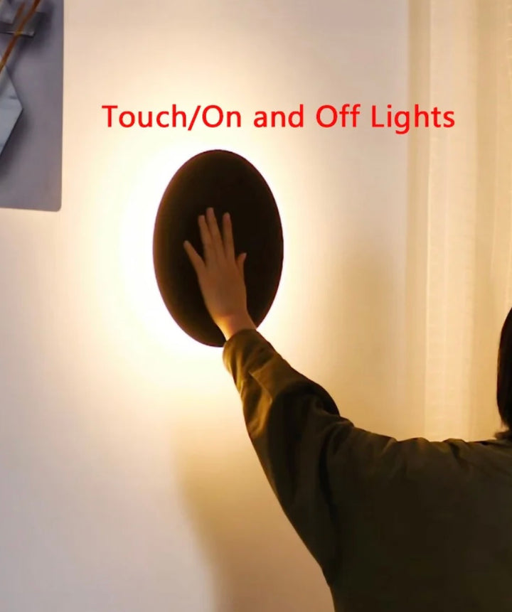 Aplica de perete rotunda moderna Touch Led