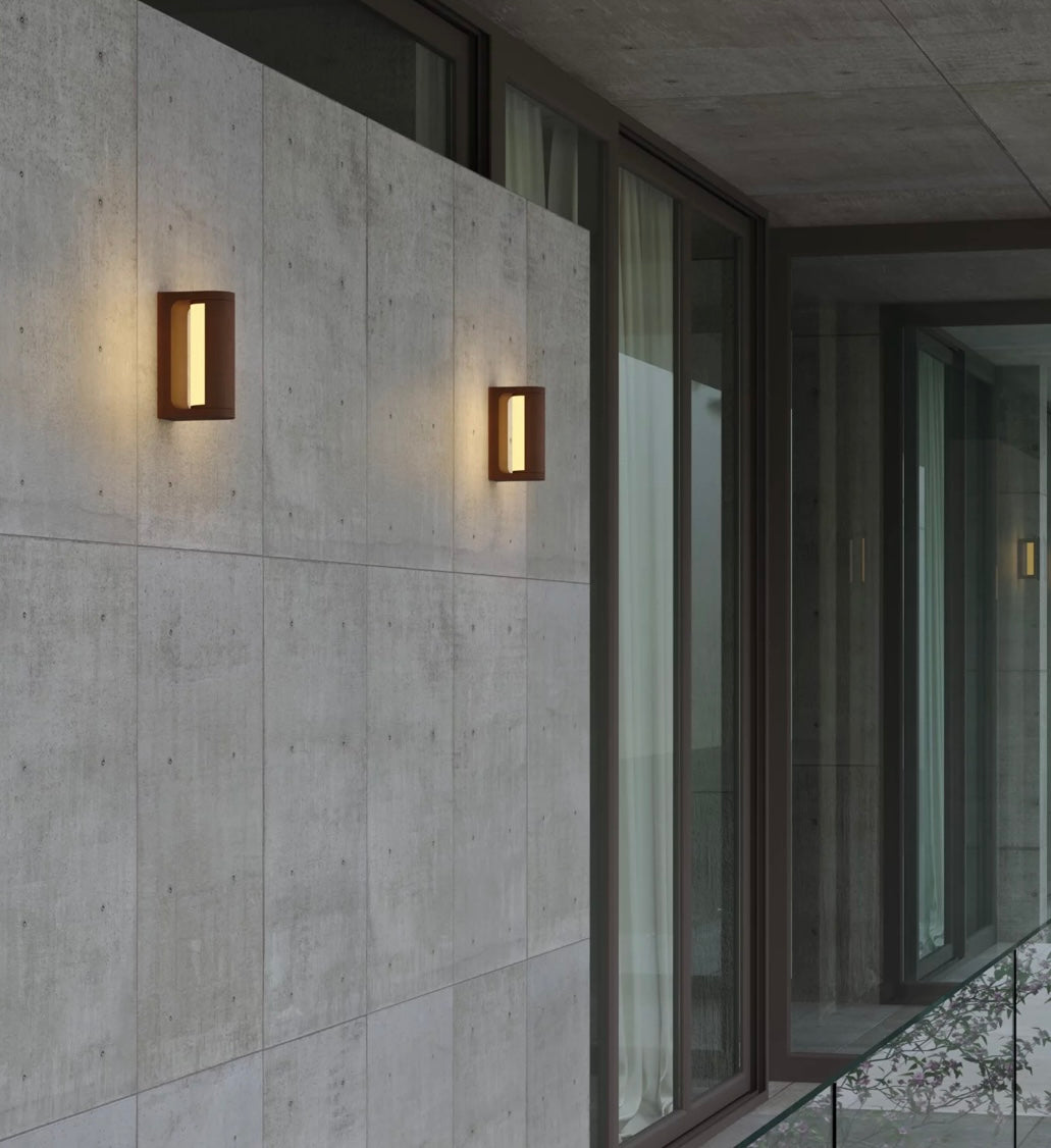 Aplica de perete cupru Exterior SOLDEN 12W IP65 MAXLIGHT