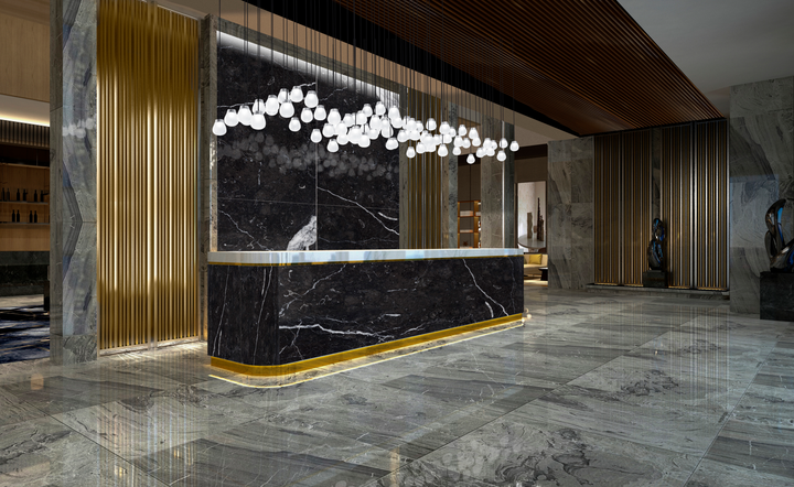 Candelabru pentru front-desk-uri Gocce Linear by Twenty Brand Design