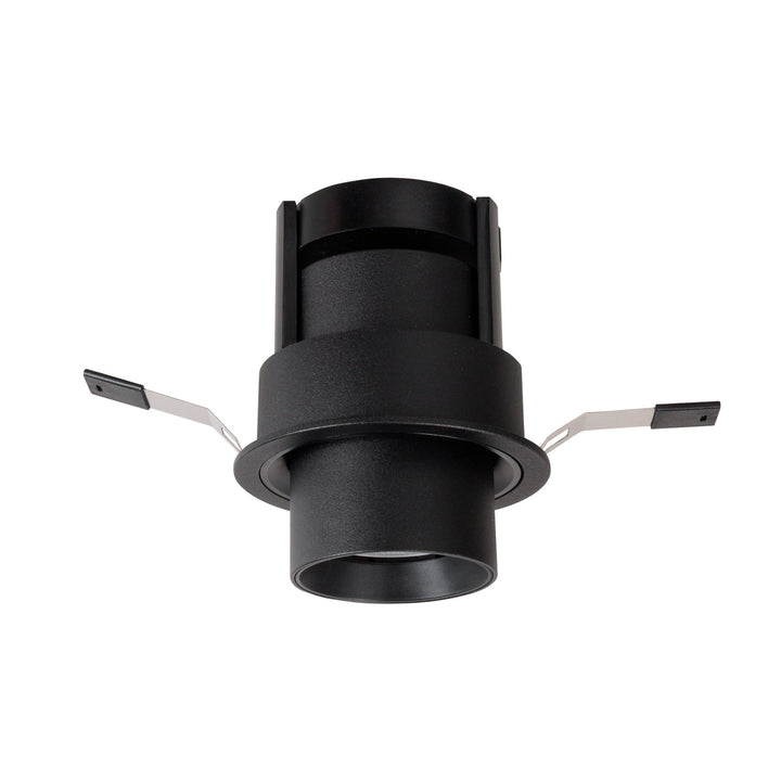 Spot incastrat Halo F negru Maxlight H0131