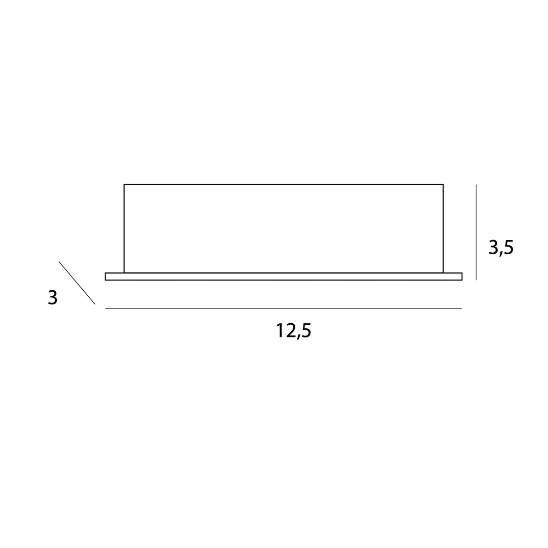 Spot incastrat X-Line, necesita transformator  Z Trafo Ht0136 Maxlight H0136