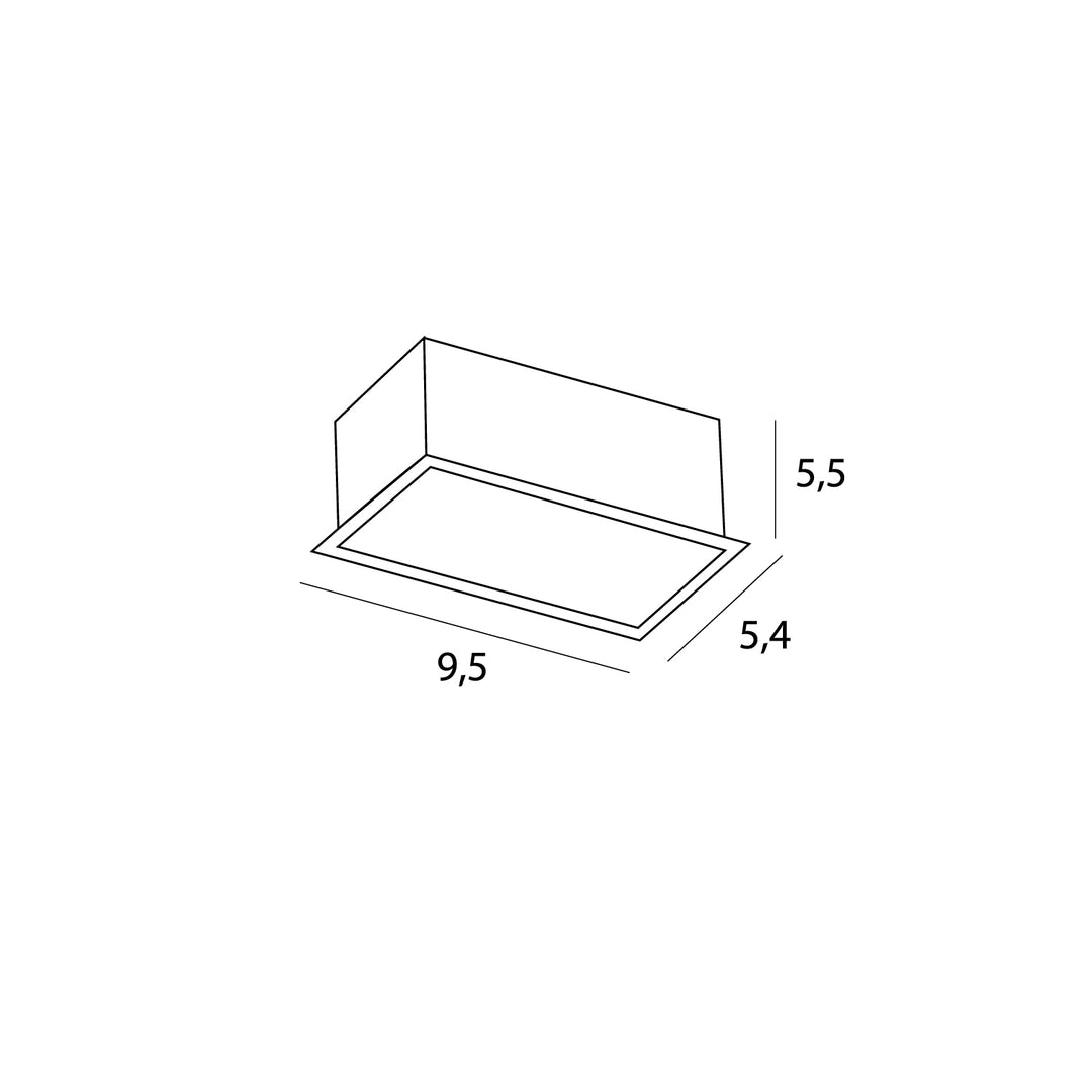 Spot incastrat Modular - nu include modulul led - Hm180 I Trafo Ht180 Maxlight H180.01