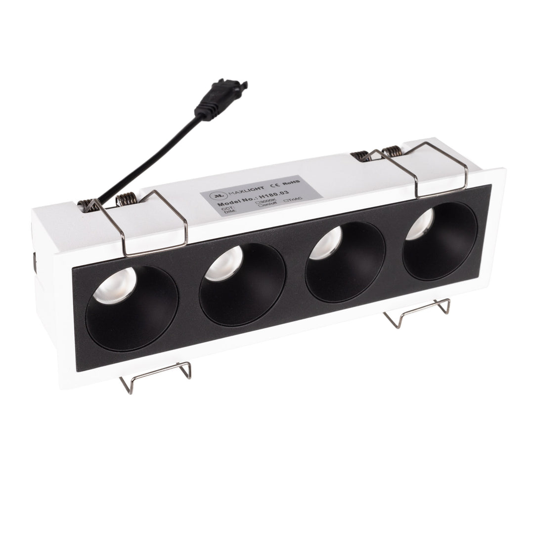 Spot incastrat Modular - nu include modulul led - Hm180 I Trafo Ht182 Maxlight H180.03