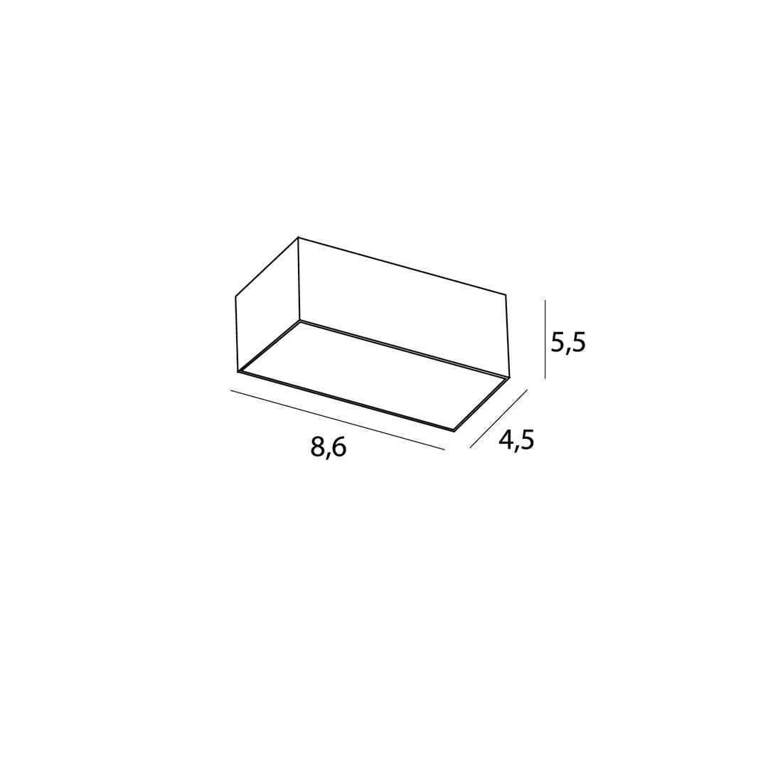 Spot incastrat Modular - nu include modulul led - Hm180 I Trafo Ht184 Maxlight H180.05