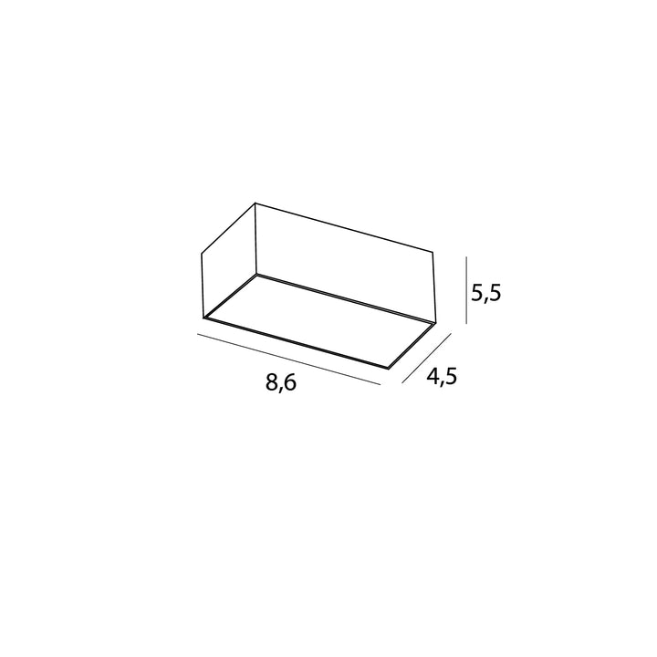 Spot incastrat Modular - nu include modulul led - Hm180 I Trafo Ht184 Maxlight H180.05