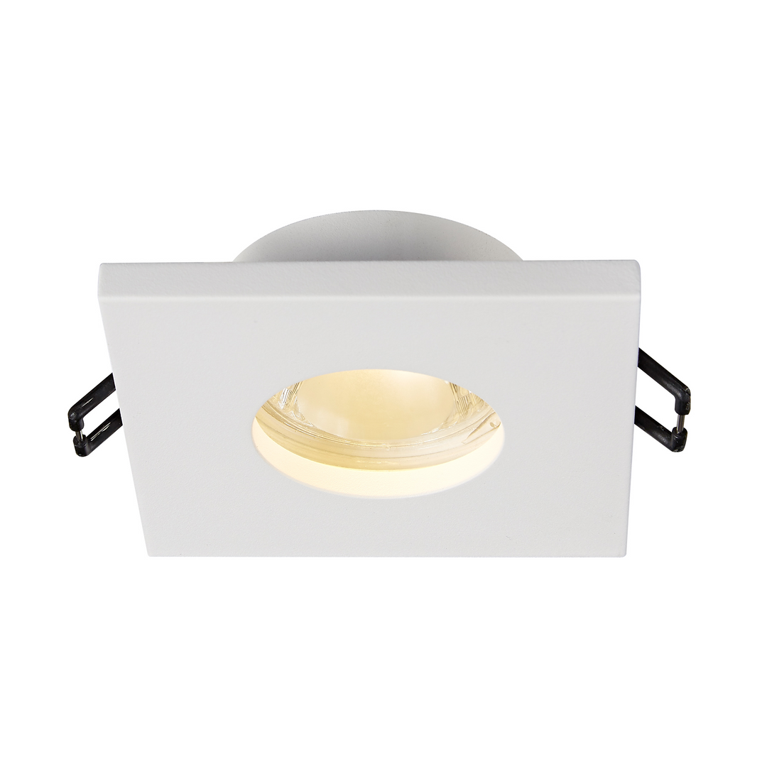 Spot alb incastrat  Zuma Line CHIPO 1x50W/GU10, aluminiu, IP44,