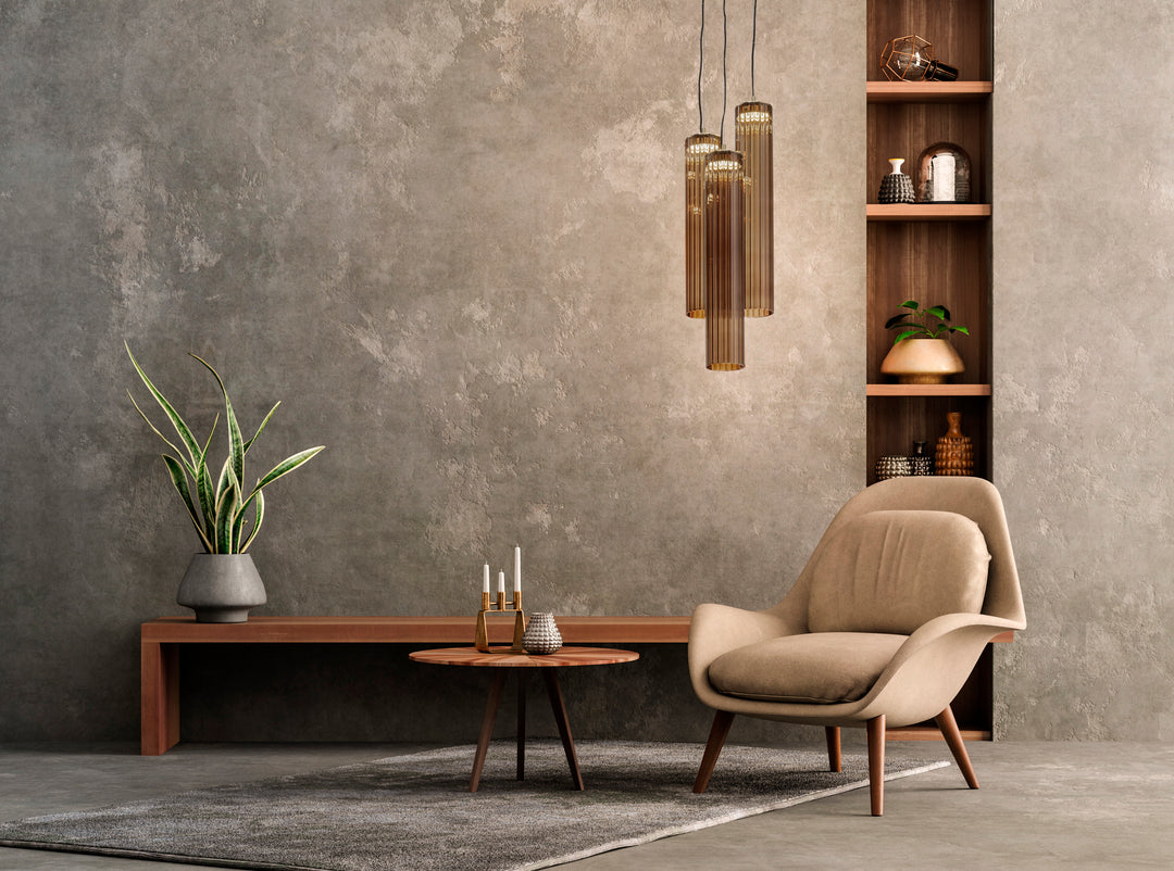 Pendul din sticla Itala Lamp by Euroluce
