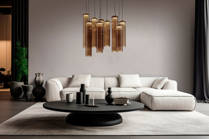 Pendul din sticla Itala Lamp by Euroluce