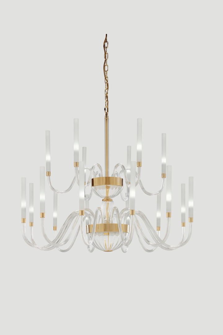 Candelabru Tyra L12+6 by Euroluce