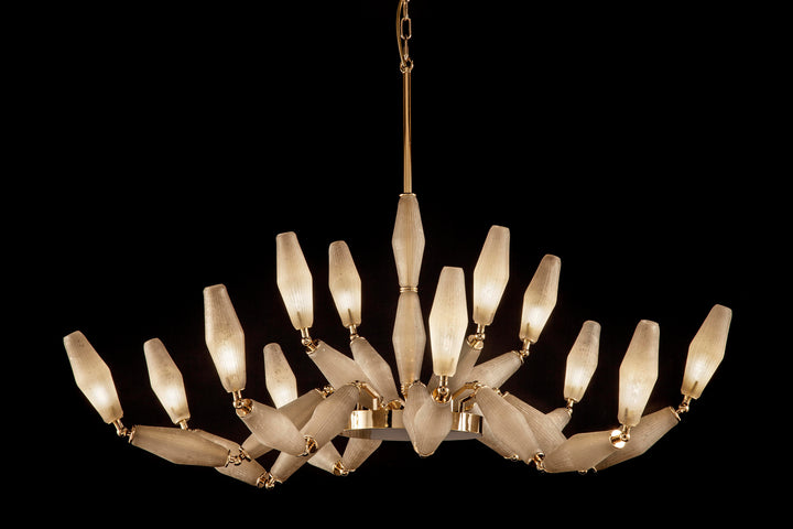 Candelabru Mov L8+4 by Euroluce