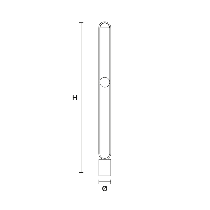 Lampadar cu sfera din metal Luppiter Stl 1 11