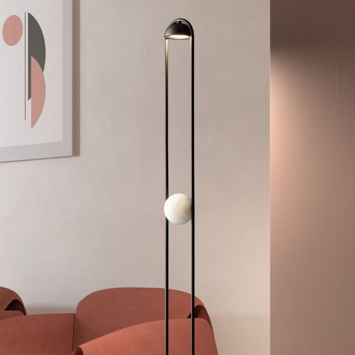 Lampadar cu sfera din metal Luppiter Stl 1 11