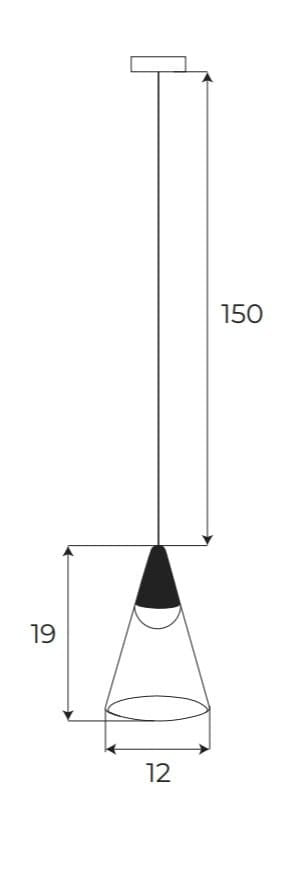 Pendul magnetic Shade Dali Maxlight M0015D