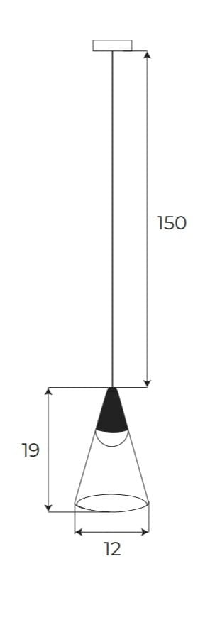 Pendul magnetic Shade On/Off Maxlight M0015N