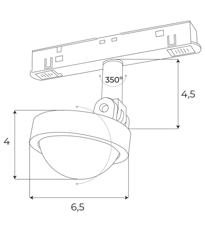 Spot magnetic Zigbee Maxlight M0018Z