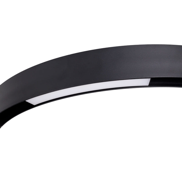 Spot magnetic Arc line On/Off negru Maxlight M0037N