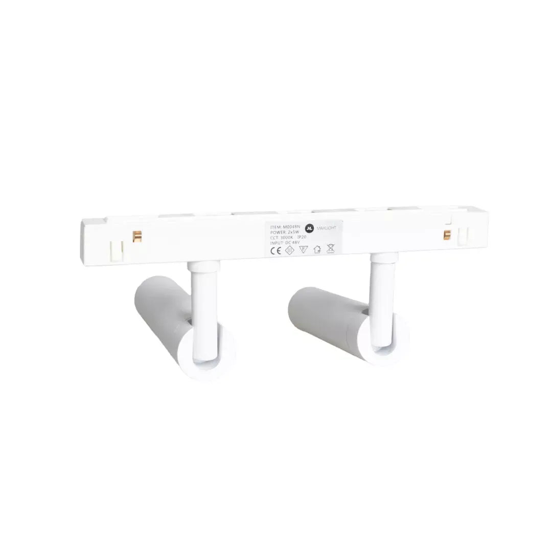 Spoturi magnetice 2×5W On/Off Maxlight M0048N