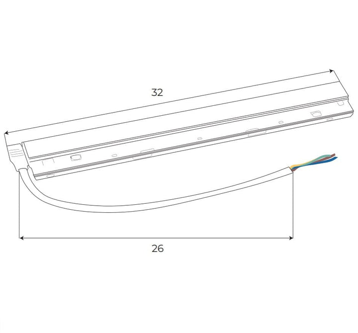 Sursa cu montaj pe sina 100W Maxlight MA0004