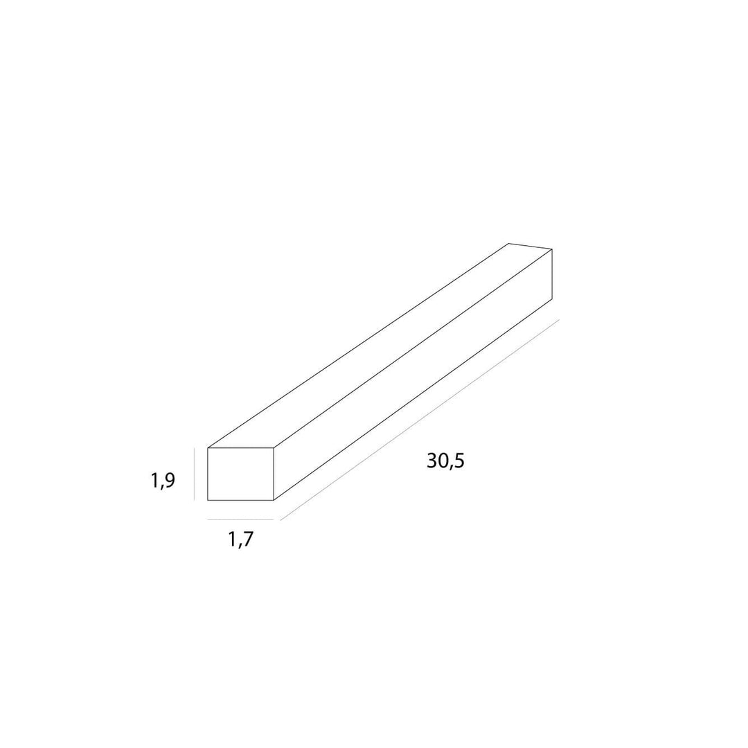 Sursa alba cu montaj pe sina profil mic Maxlight MA0034