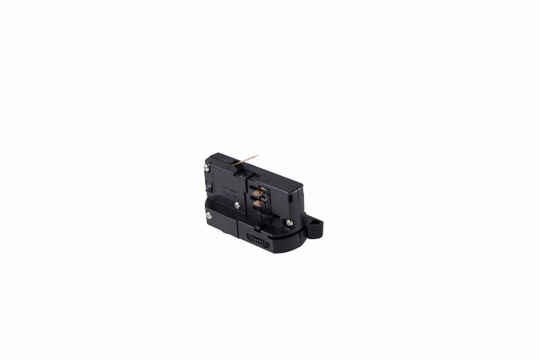 Adaptor negru pendule pe sina cu 3 circuite Maxlight MHT1-AD-BK