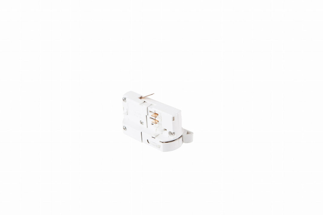 Adaptor alb pendule pe sina cu 3 circuite Maxlight MHT1-AD-WH