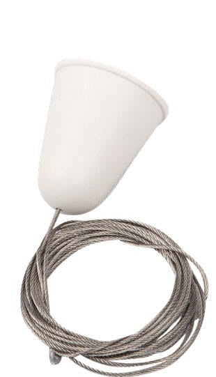 Cablu pentru suspendarea sinei 5m finisaj alb fara prindere Maxlight MHT1-P50-WH