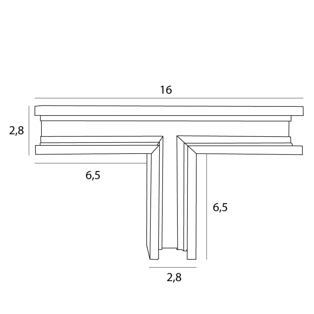 Conector T pentru sine cu profil mic MT0028/MT0029 Maxlight MT0032