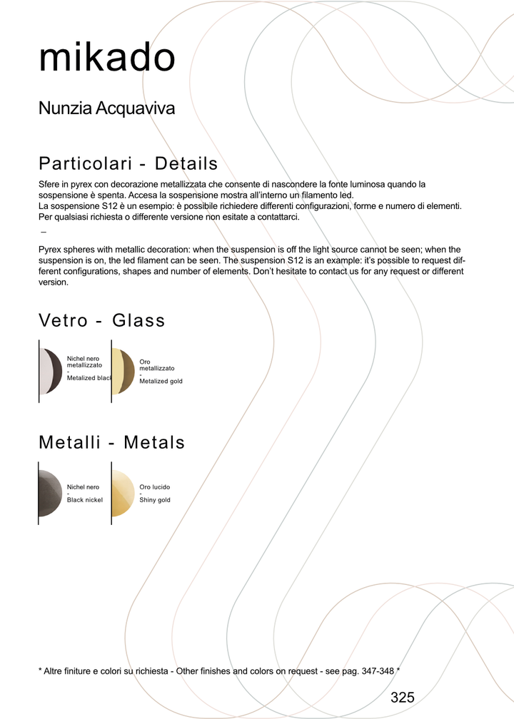 Lampadar Mikado by Twenty Brand Design