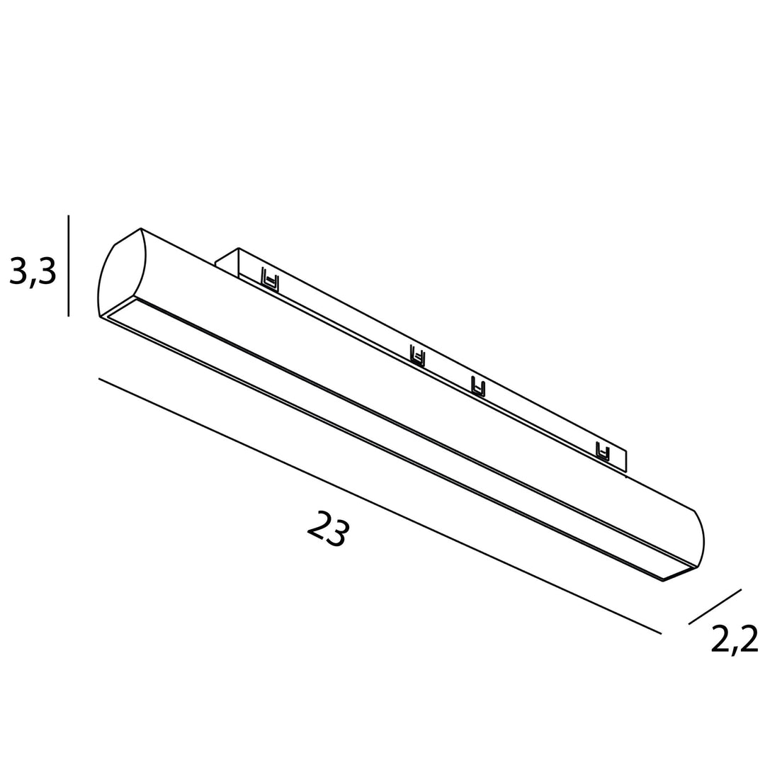 Spot linear rotabil 12W Zigbee MAXLIGHT N0006Z Micro11