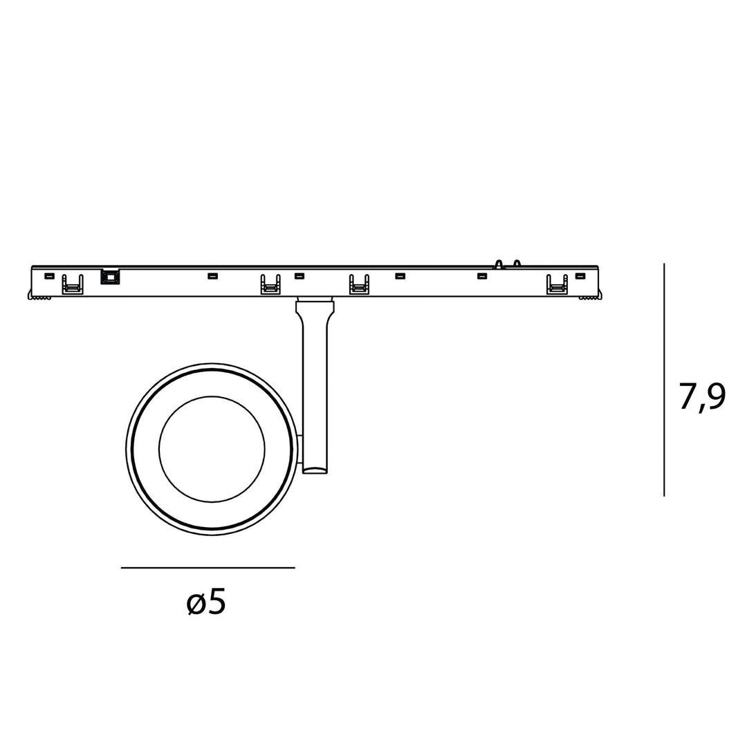 Spot 5W On/Off MAXLIGHT N0010N Micro11