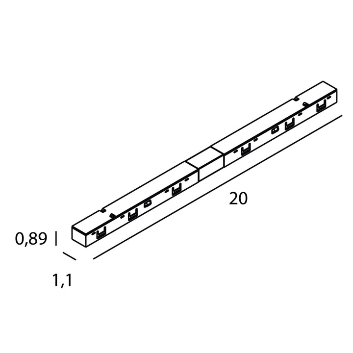Conector electric drept MAXLIGHT NA0002 Micro11