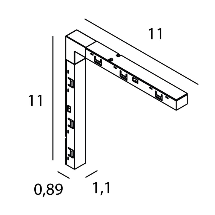Conector exterior sina MAXLIGHT NA0005 Micro11