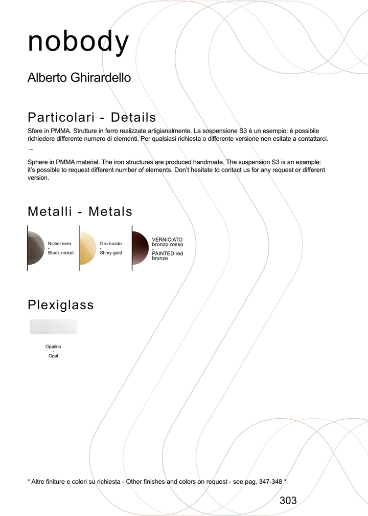 Pendul Nobody by Twenty Brand Design