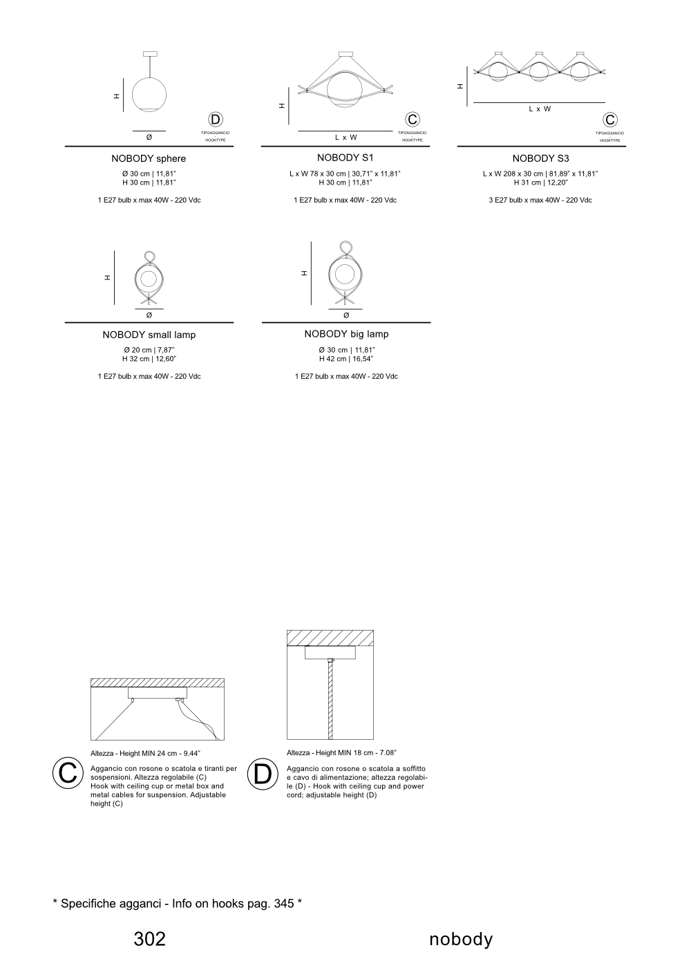 Lustra suspendata Nobody S3 by Twenty Brand Design