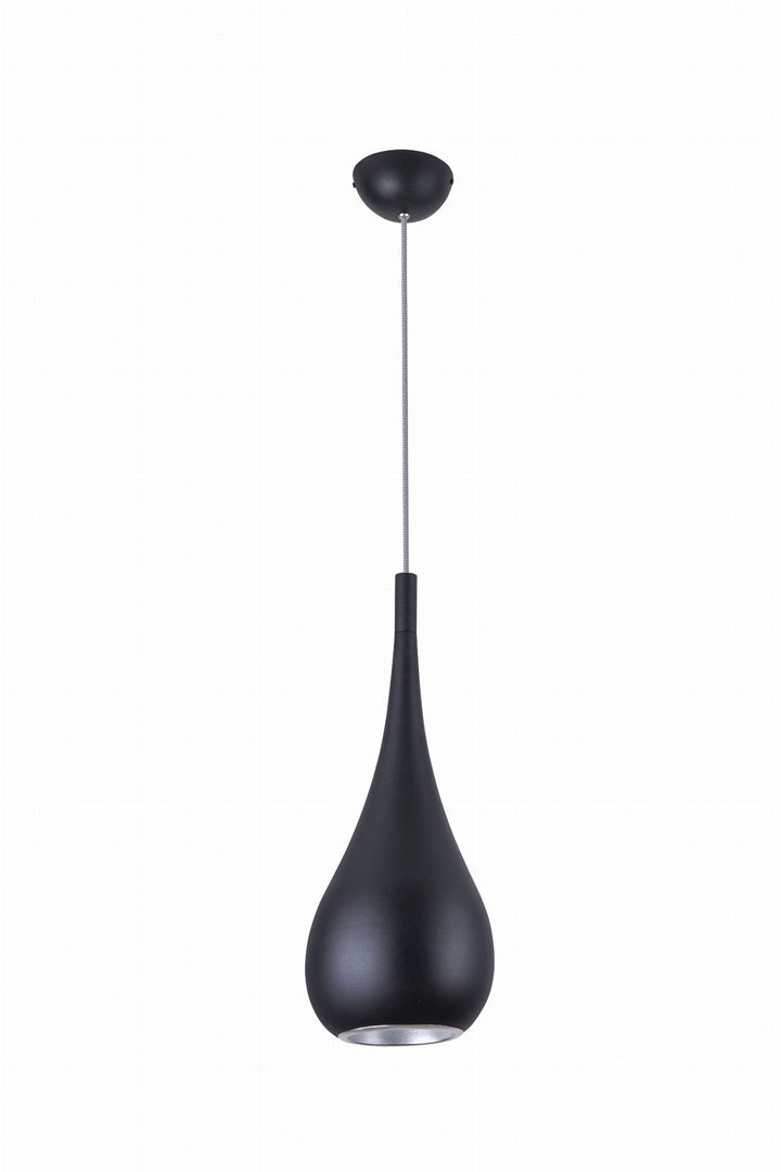 Pendul Drop negru Maxlight P0233