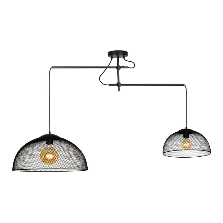 Lustra cu doua abajururi Concept Maxlight P0455