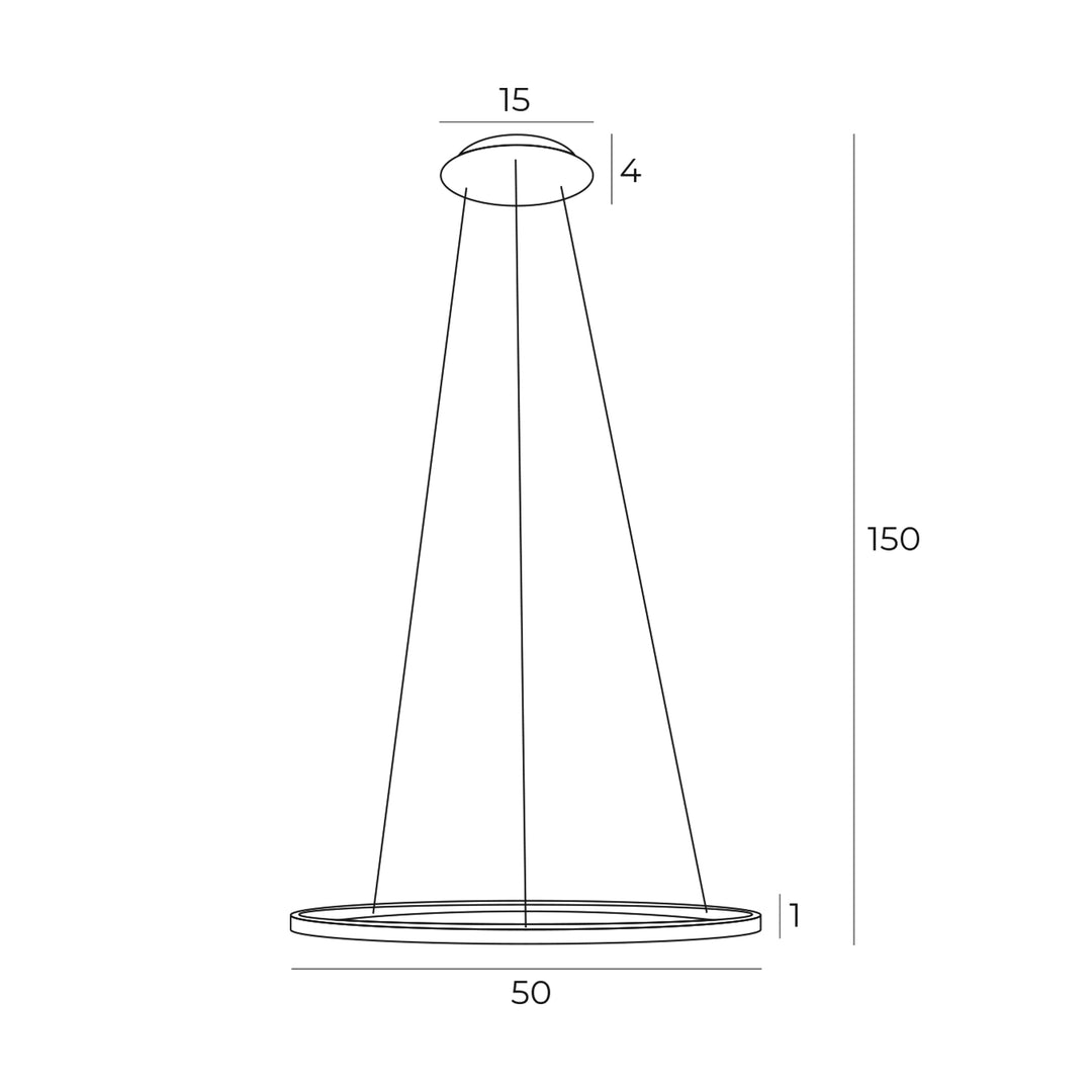 Lustra Queen diametru 50 cm auriu periat Maxlight P0493