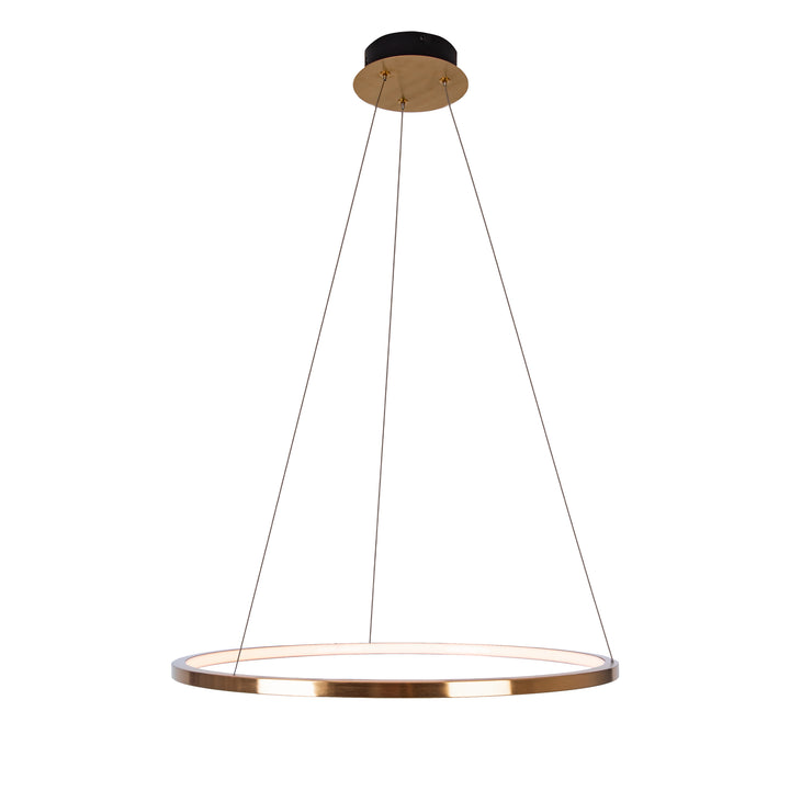 Lustra Queen diametru 70 Cm auriu periat Maxlight P0494