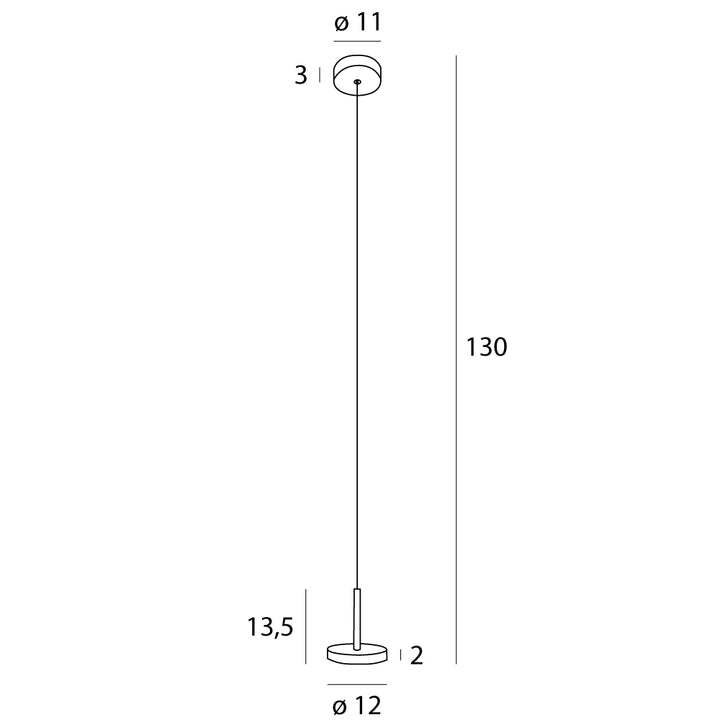 Pendul minimalist led Ibiza P0528 by Maxlight