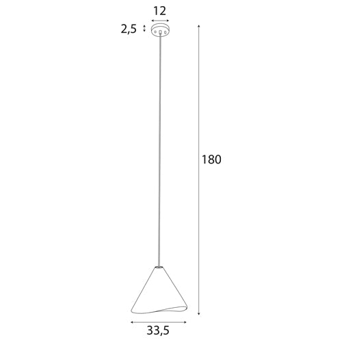 Pendul SAKURA din lemn de stejar Maxlight P0547